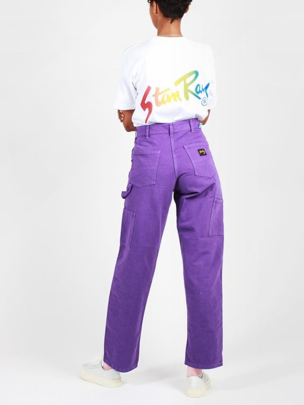 Stan Ray Purple Straight Leg Carpenter Pants | Size 28